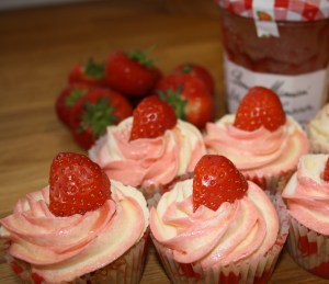 Strawberry Cupcakes
