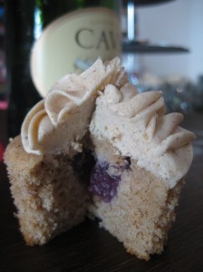 Inside the Mulled Wine Cupcake